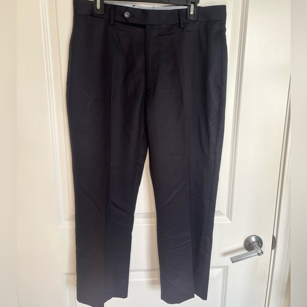 Tommy Hilfiger Mens Black Dress Pants
